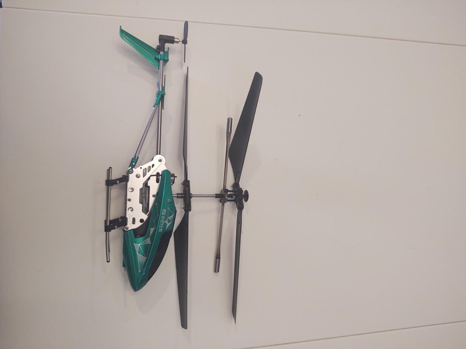 SYMA Remote Control Helicopter, S107H-E RC Helicopter with One Key take Off/Landing, High & Low Speed and Durable Alloy Design, Gift Toy for Kids and Beginners customer photo 1