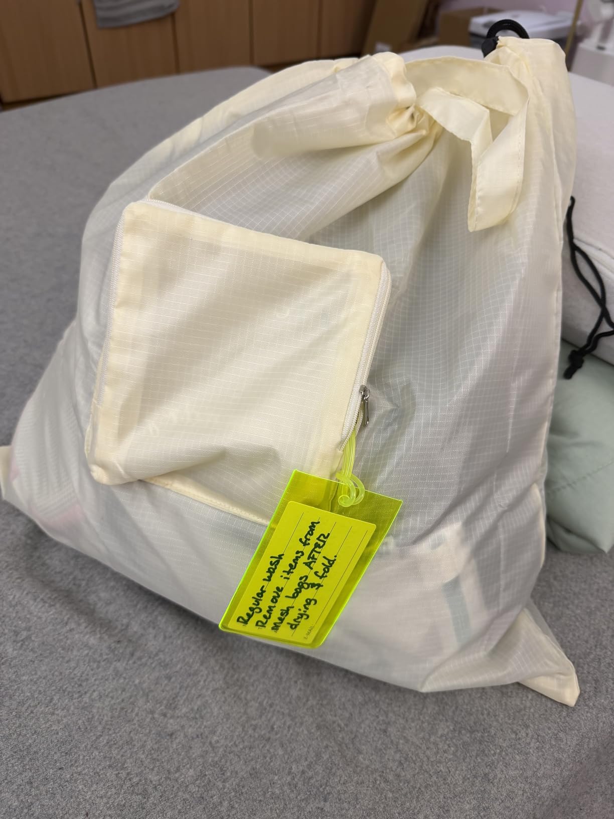 GOGOODA Travel Laundry Bags with Drawstring Closure XL Large with Handle customer photo 1