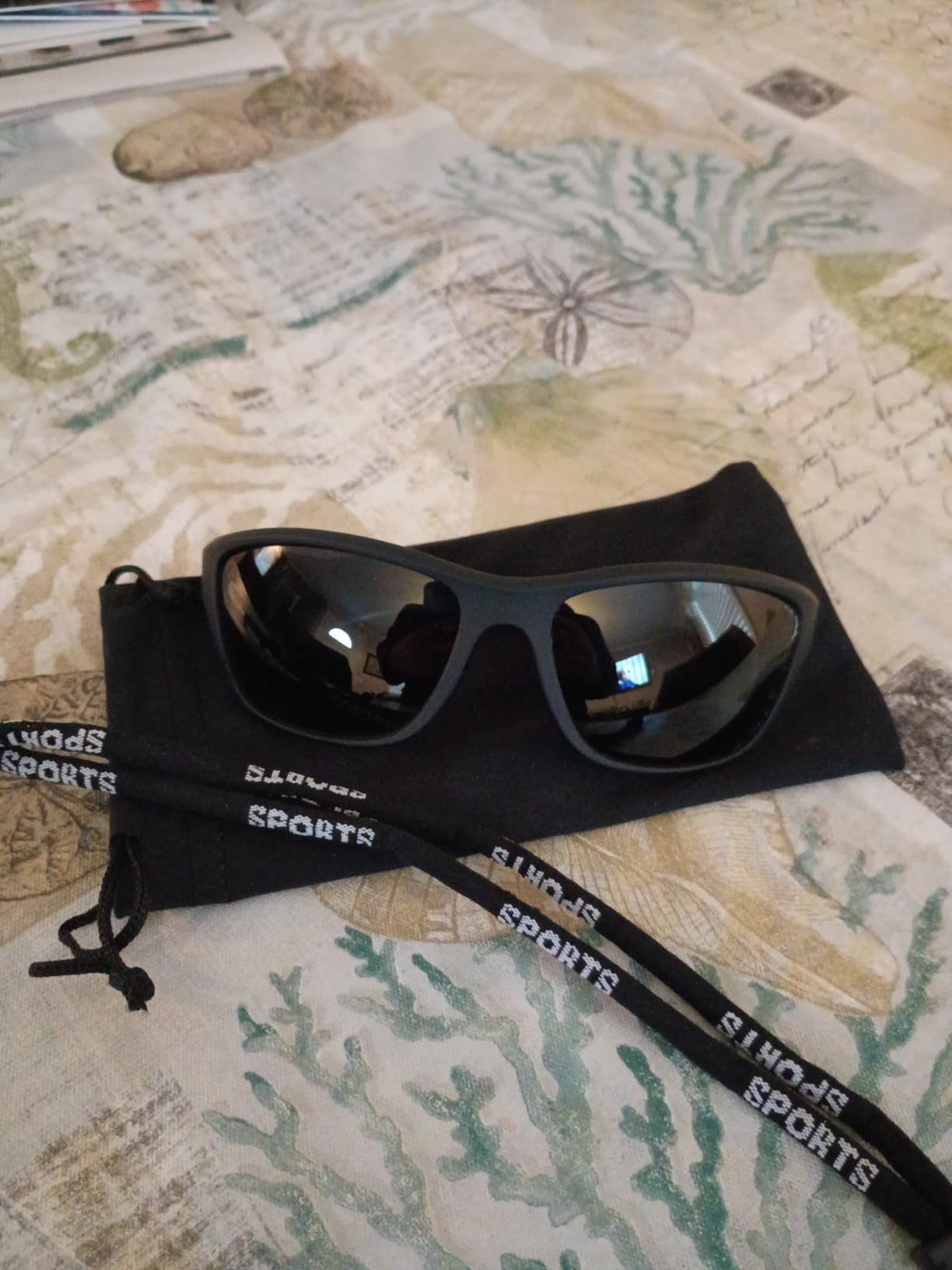 suoso Polarized Sports Sunglasses for Men: UV400 Protection Glasses Wrap Around Goggles for Driving Fishing customer photo 1