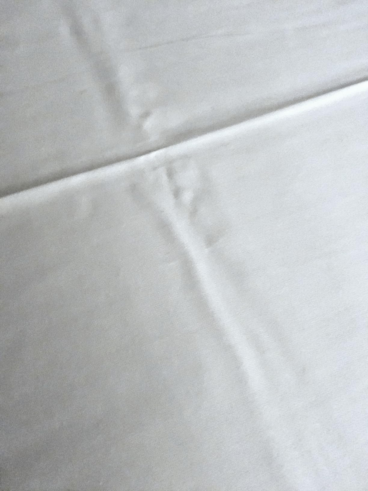 LANE LINEN Queen Sheet Set - 450TC Premium Long-Staple Cotton Sateen, White customer photo 2