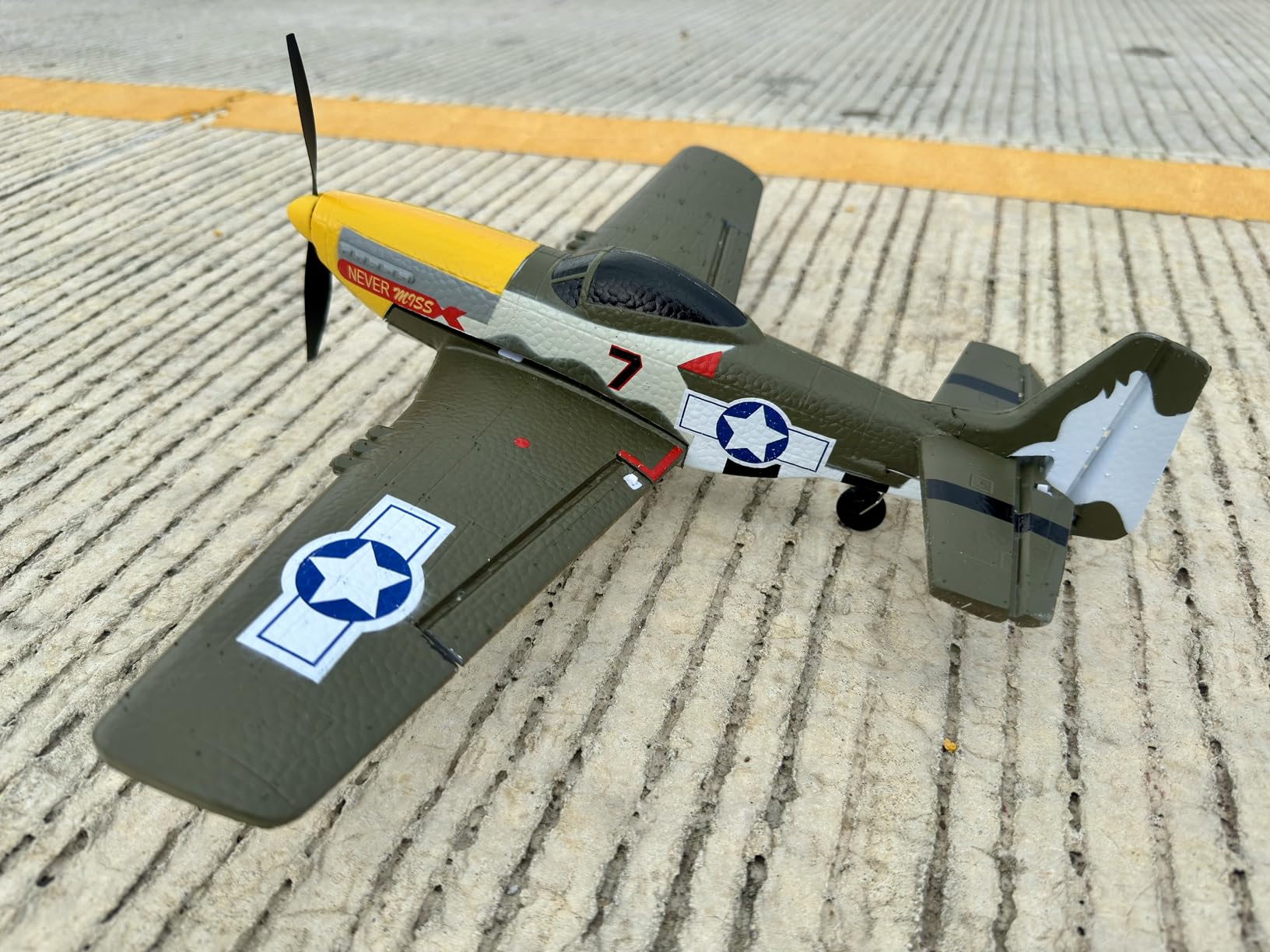 P51D Mustang 4CH RC Airplane RTF Xpilot 6-Gyro Stabilizer Trainer customer photo 1
