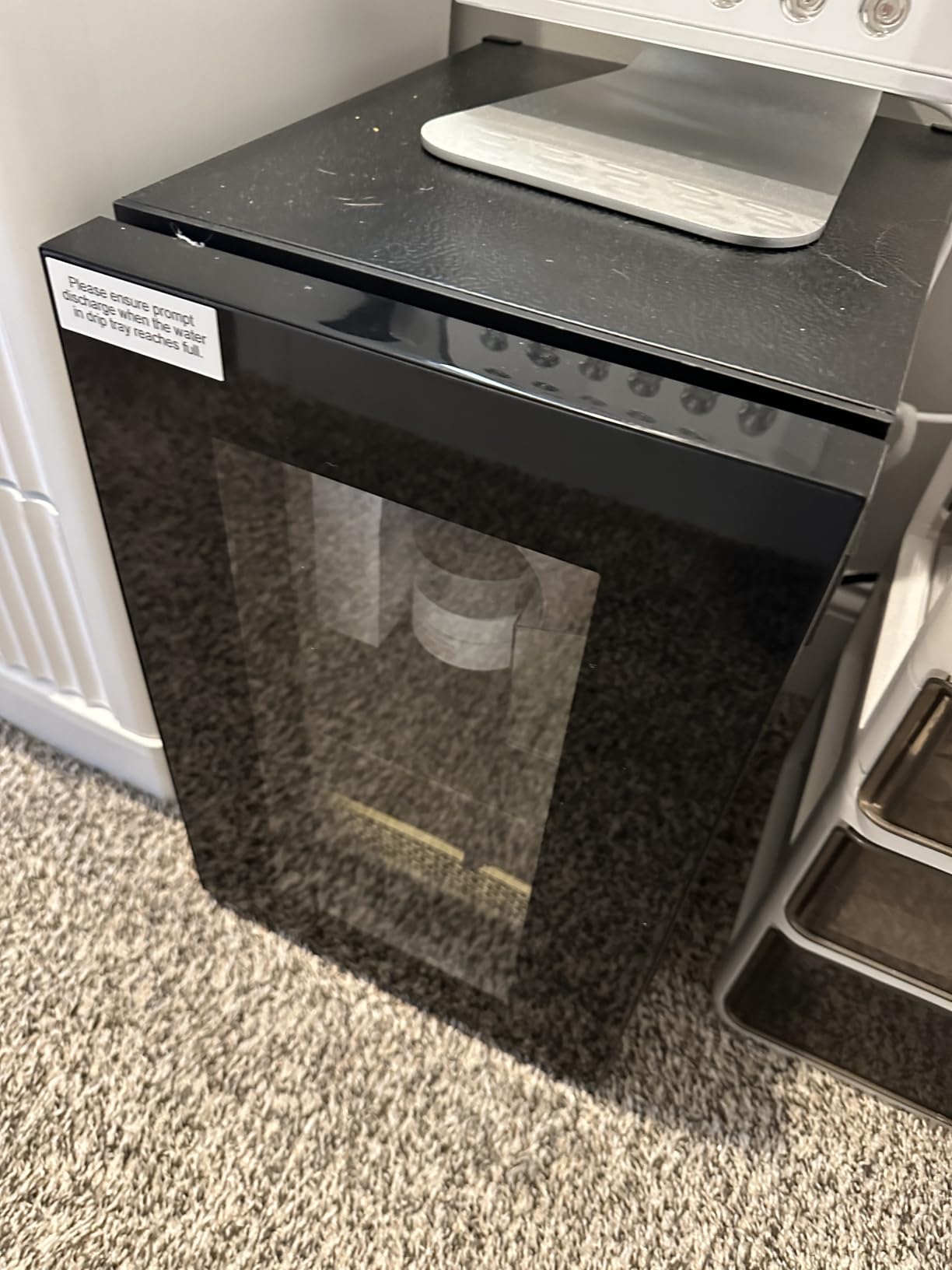 Antarctic Star Beverage Refrigerator Cooler 68 Can, Mini Fridge with Glass Door for Beer Drinks Wine,Freestanding Small Fridge with Electronic Temperature Control for Home and Bar,1.7 cu.ft customer photo 1