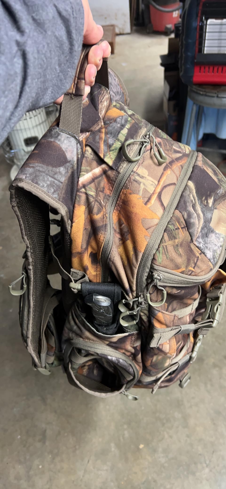 Large Hunting Backpack with padded weapon for Bow Rifle Hunting Gear40L customer photo 2