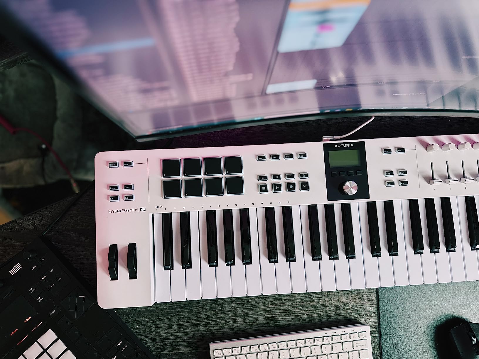 Arturia KeyLab Essential mk3 — 49 Key USB MIDI Keyboard Controller with Analog Lab V Software Included customer photo 2