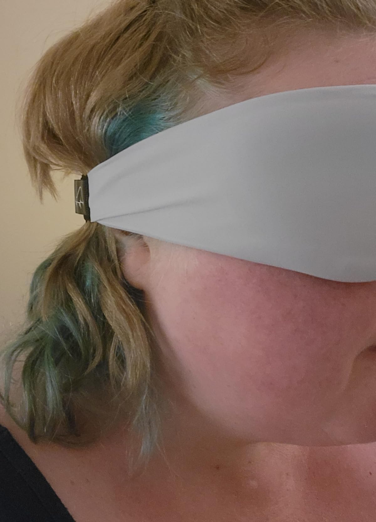 ALASKA BEAR Memory Foam Sleep Mask, Contoured Eye Cups for Women Men, Blue customer photo 1