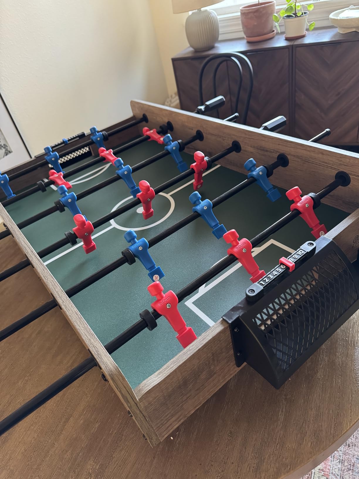 GoSports 32 Inch Tabletop Foosball Game Set - Oak or Black customer photo 1