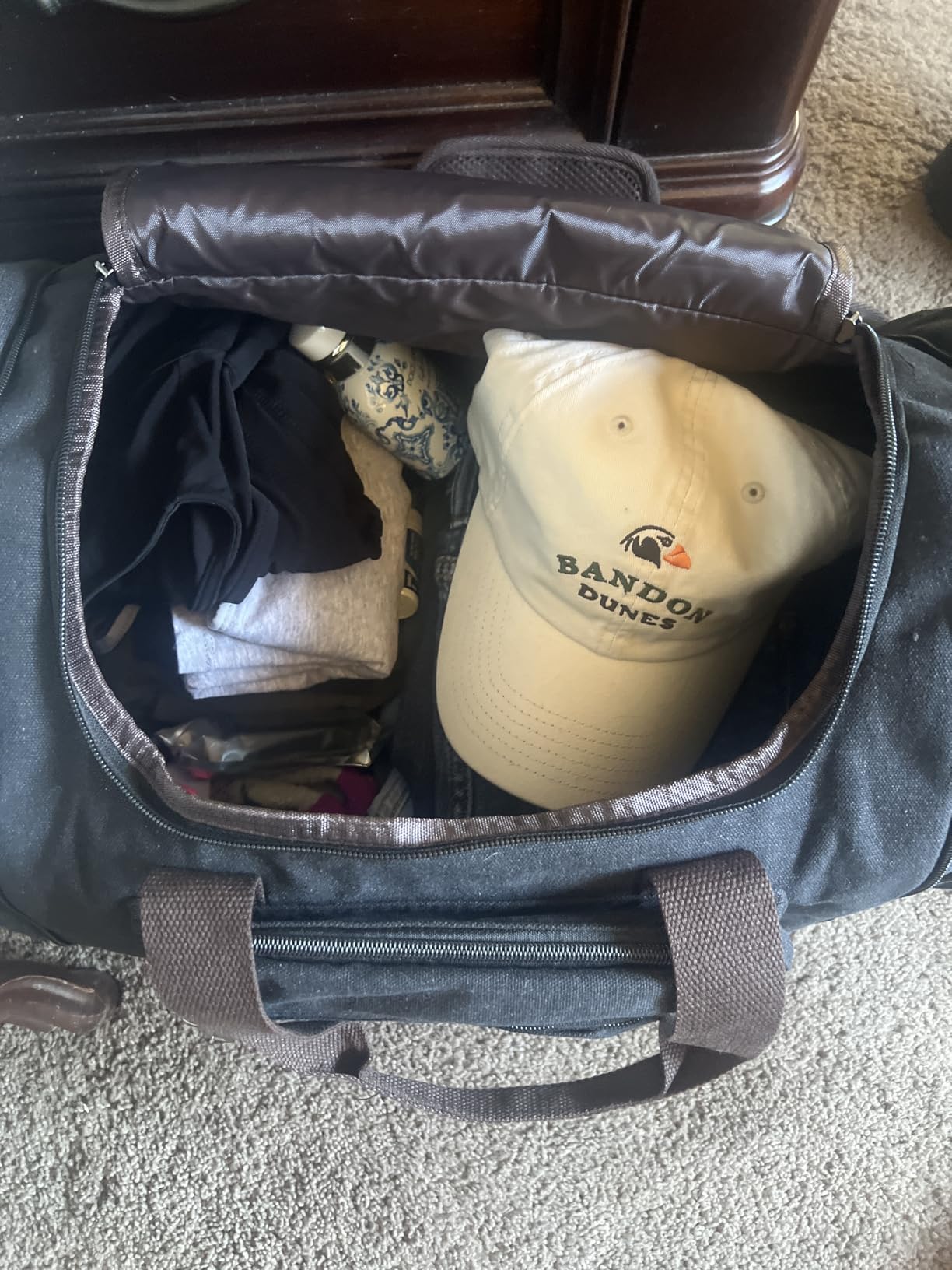 Litvyak 50L Canvas Duffle Bag for Travel Weekend Gym Overnight Carry-on customer photo 1