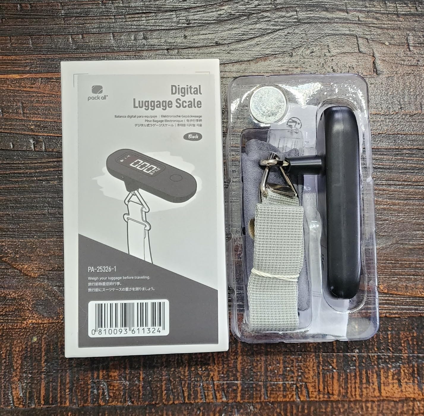 pack all Digital Luggage Scale for Travel, 110Lbs Capacity, 0.1Lb Precision customer photo 2