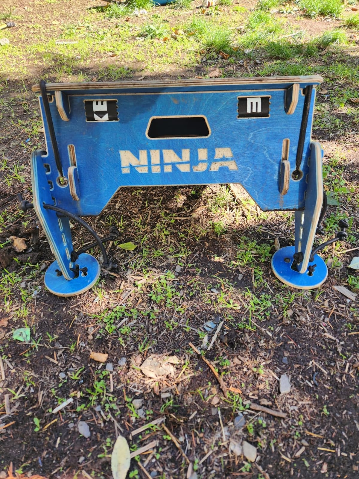 Ninja MTB Jump Ramp, Turbo Kicker Portable Jump Ramp, 4 Panel Ramp for All Ages, Ideal for MTB Bikes, BMX Bikes, One Wheels, Scooters, Skateboards, and RC Cars customer photo 2