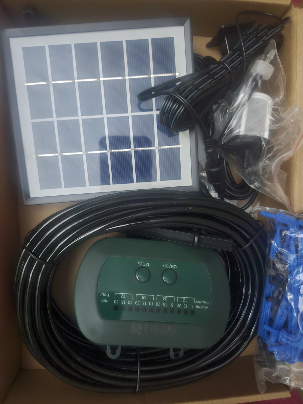 Solar Drip Irrigation System, Split Automatic Watering for Balcony customer photo 1