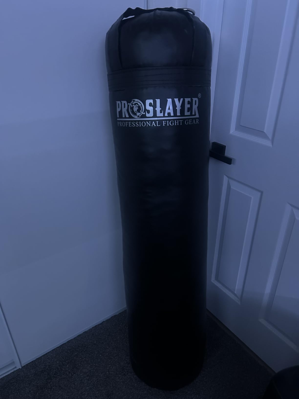 100lb Boxing MMA Heavy Punching Bag - Black - Made in USA - Filled customer photo 2