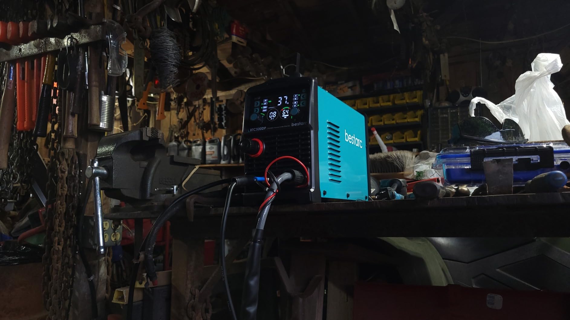Bestarc 50A Plasma Cutter, Non-Touch HF Pilot Arc, 110/220V Dual Voltage customer photo 2