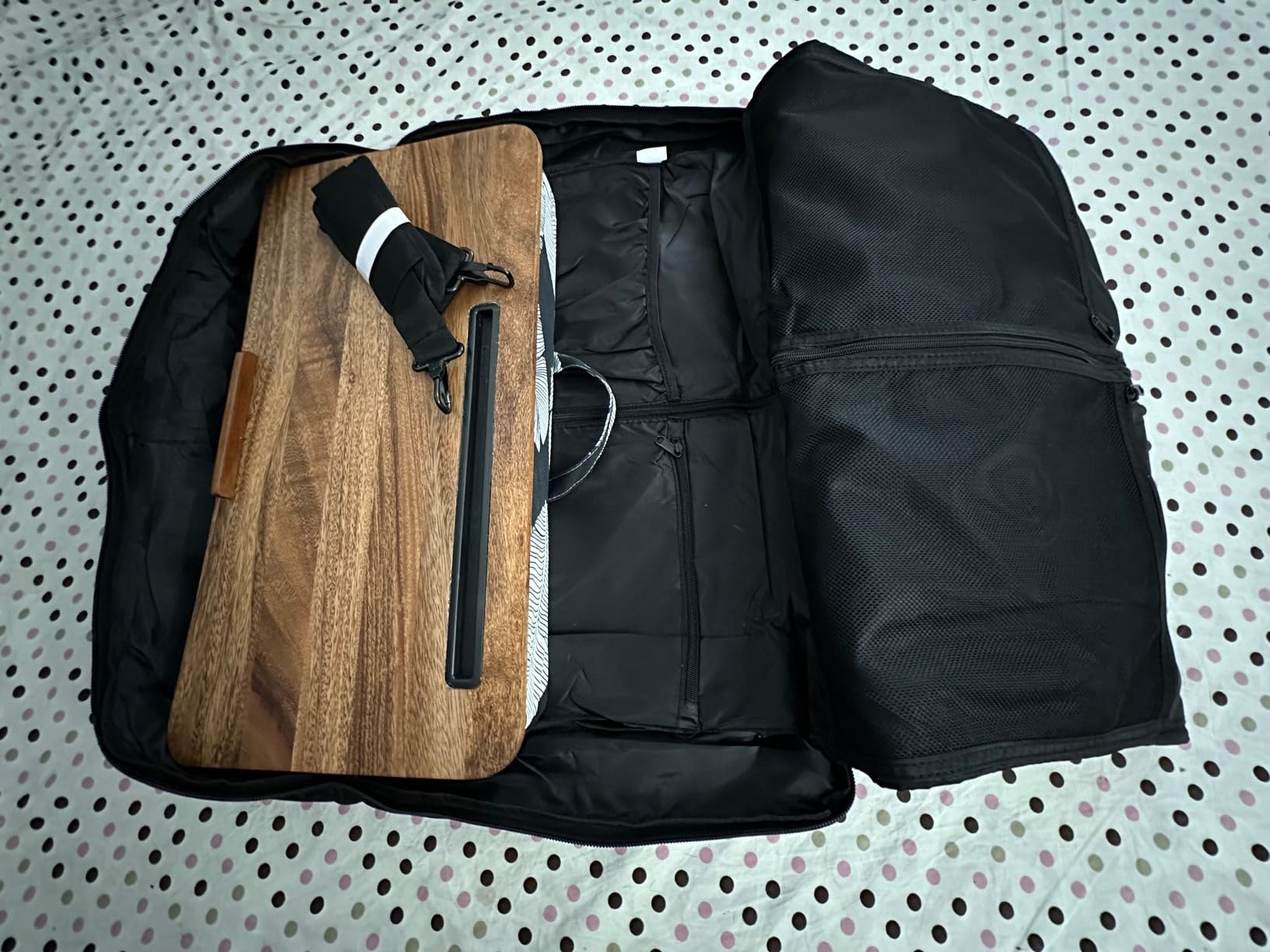 Garment Bag Travel Suit Bag Large 40-Inch Carry on Bag Up to 3 Suits,2 in 1 Hanging Luggage Bags, Fits 15.6Inch Laptop customer photo 1