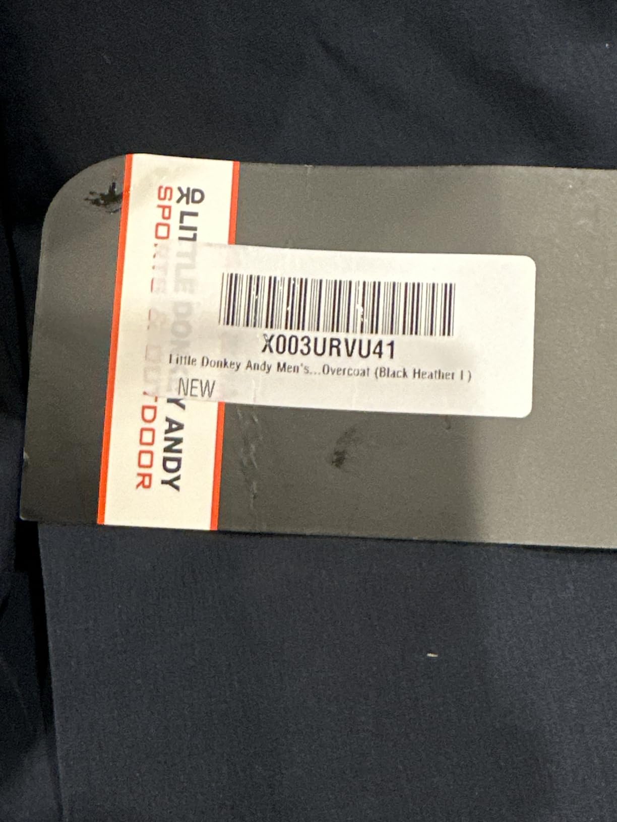 Little Donkey Andy Men's Waterproof Mid-Length Trench Coat, Lightweight Long Rain Coat, Single Breasted Overcoat customer photo 1