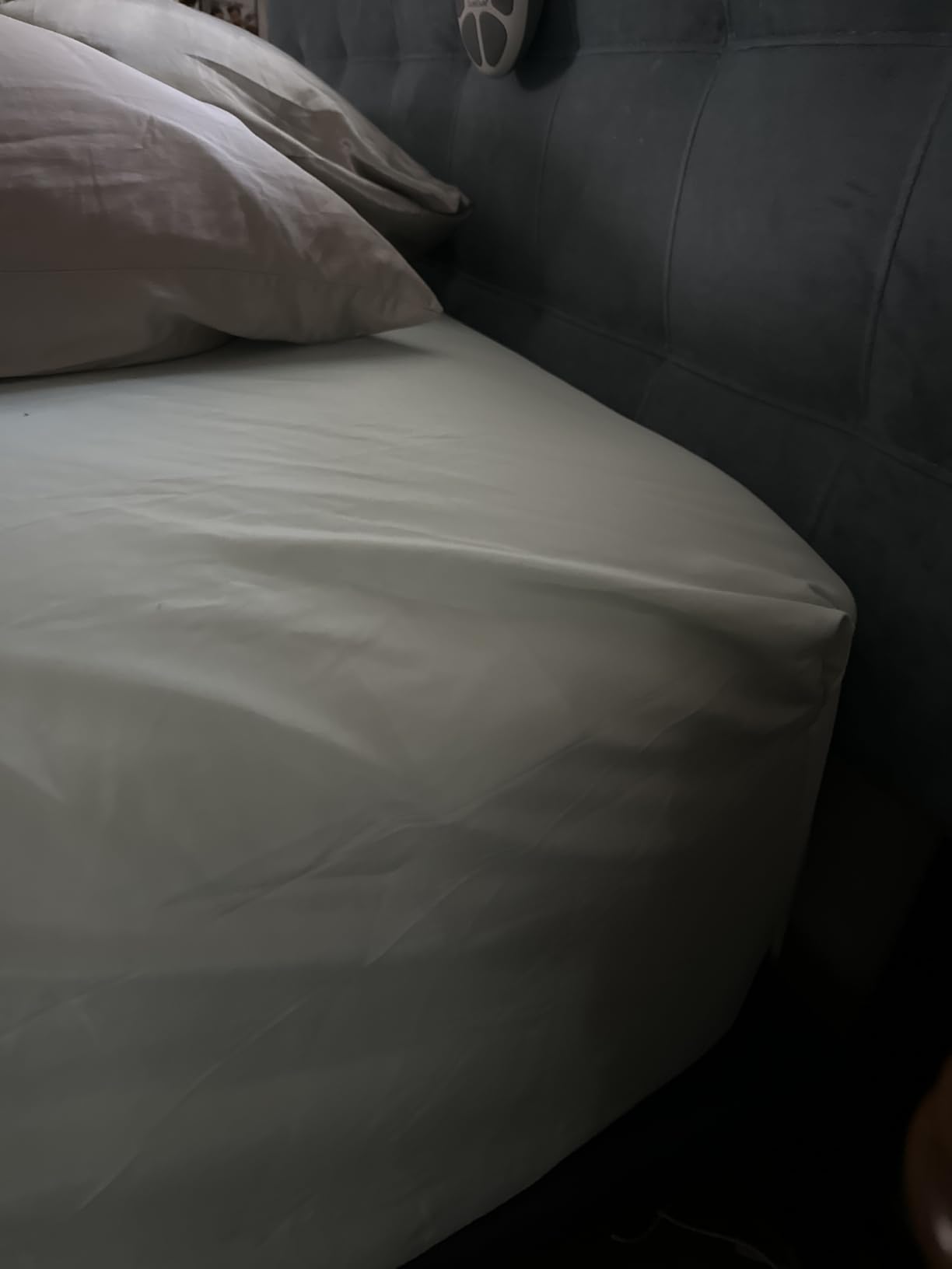Coolmax® Cooling Sheets for Hot Sleepers, Queen Size, Teal Blue customer photo 2