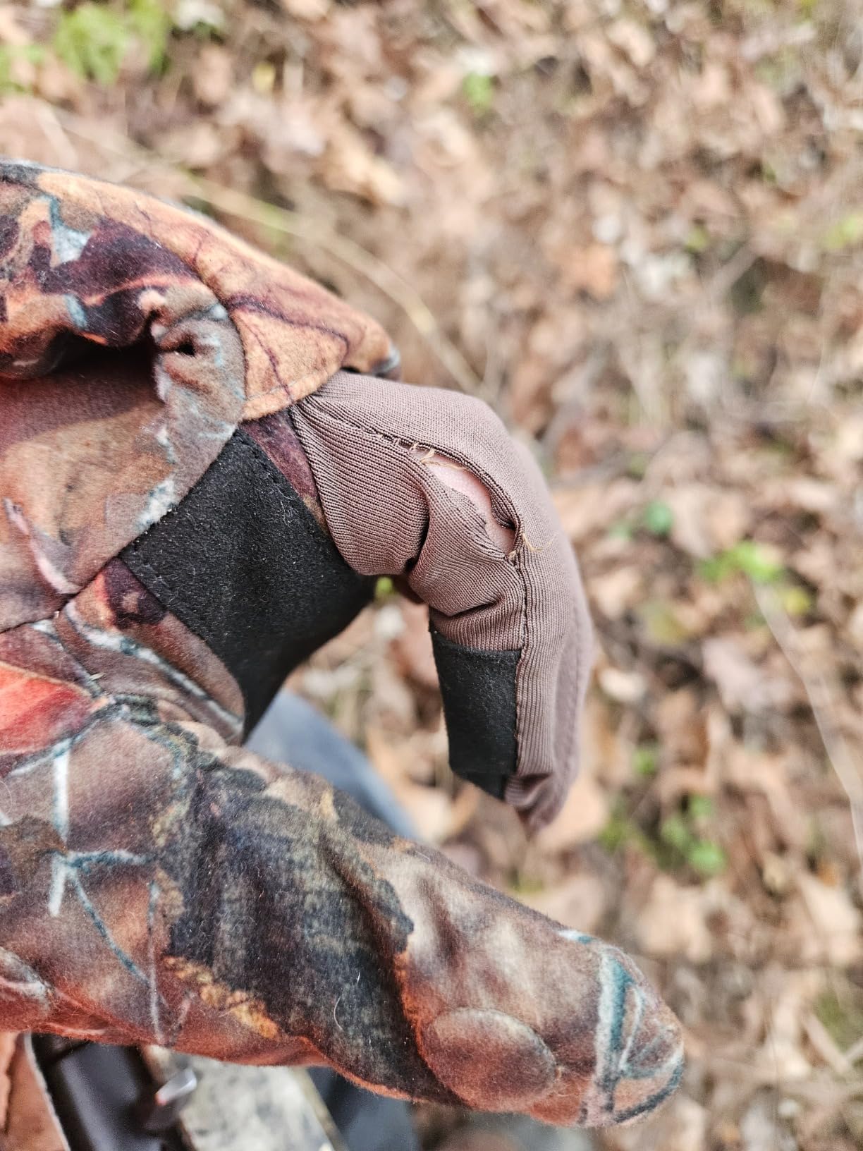 BASSDASH Men’s Insulated Mittens Winter Camo Hunting Gloves Water Resistant for Cold Weather Outdoor Activities HG04M customer photo 2