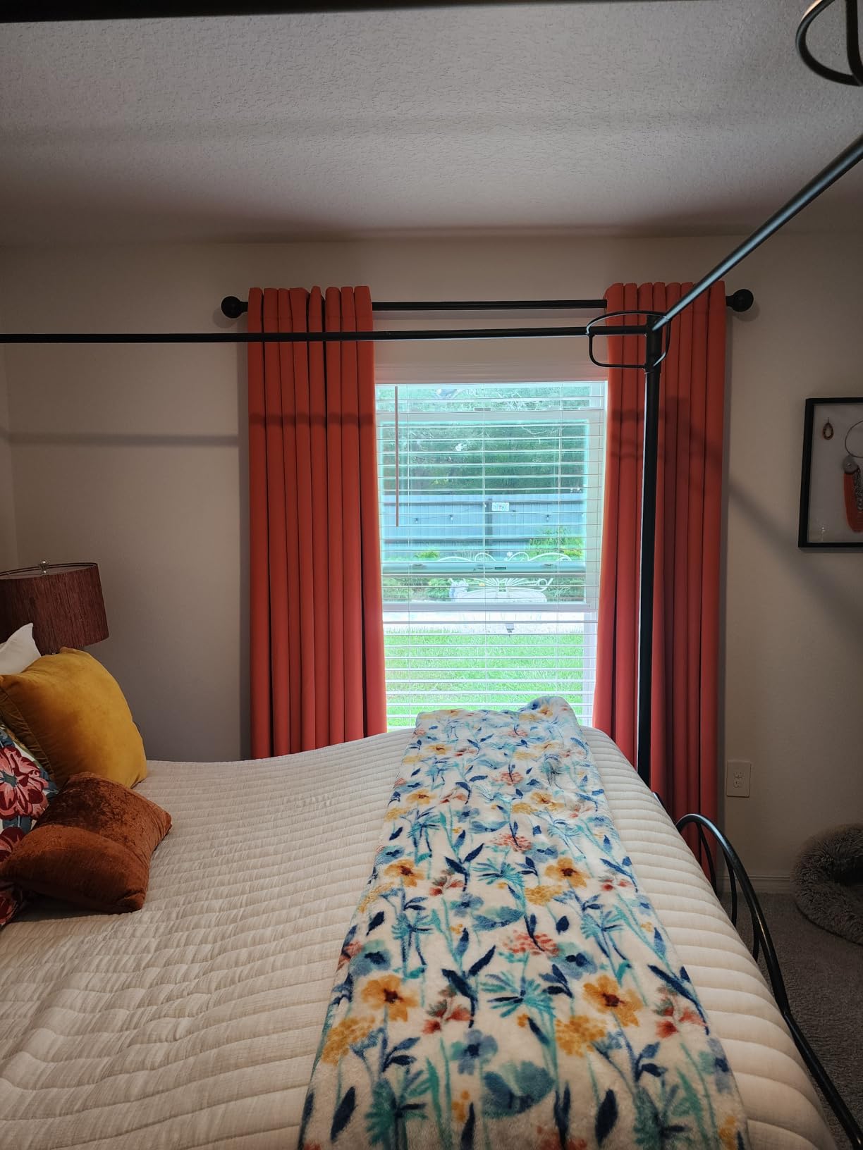 Blackout Curtains 72 Inch Extra Wide for Bedroom Sliding Glass Patio Door,2 Panels Grommet Darkening Large Window Shade Dark Light Black Out Blinds for Living Room,6x7 6 x 7 FT Width by 84in Length customer photo 2