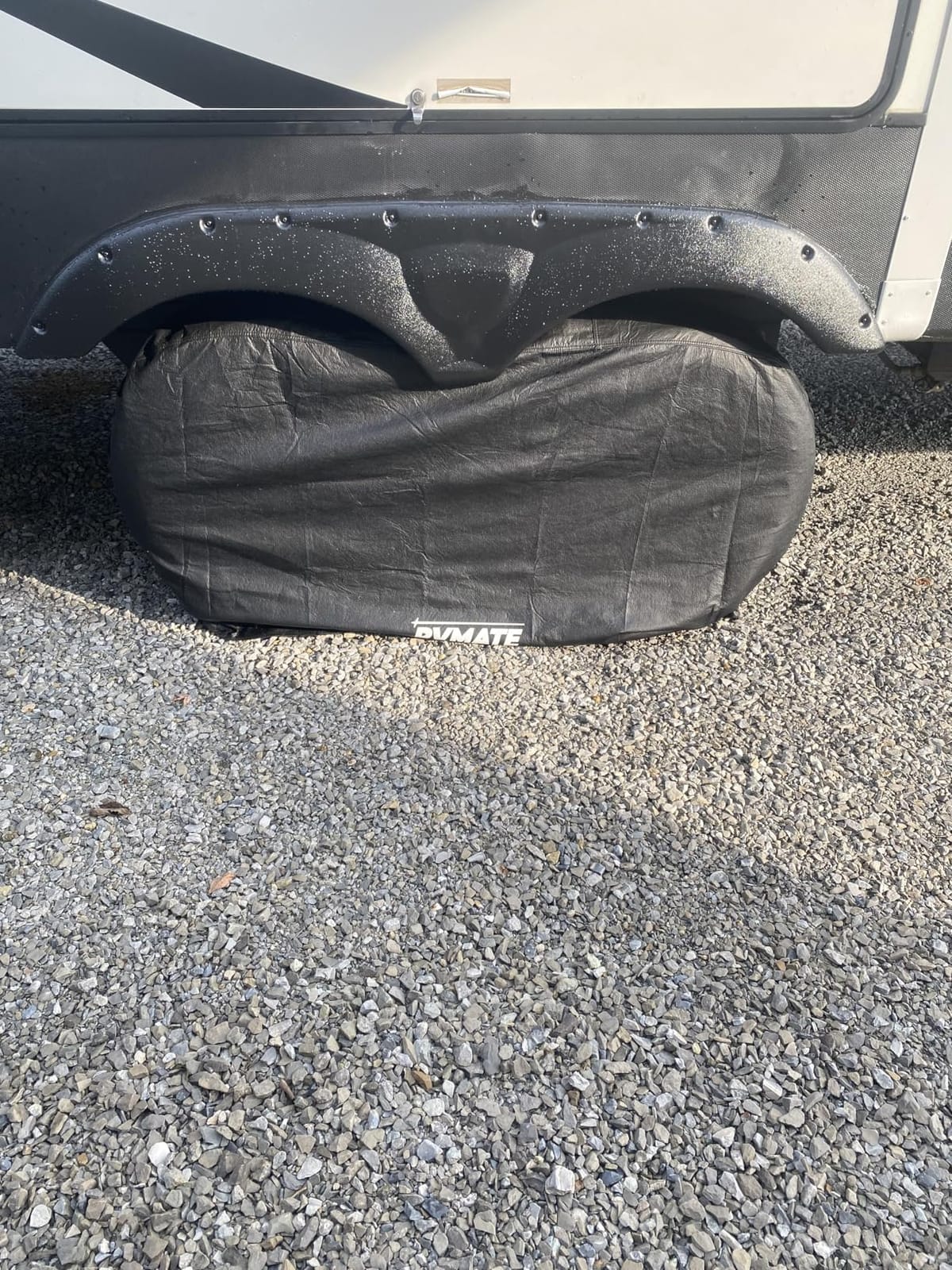 RVMATE RV Tire Covers, Dual Axle Wheel Cover, 2 Pack, Fit 27