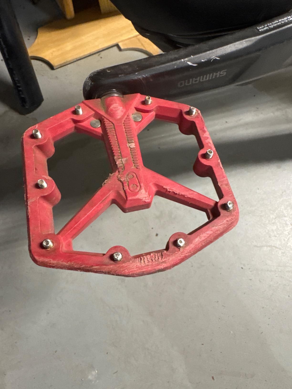 Crankbrothers Stamp Flat MTB Pedals - Size-Specific, Lightweight, Versatile, Durable Bike Pedals customer photo 1