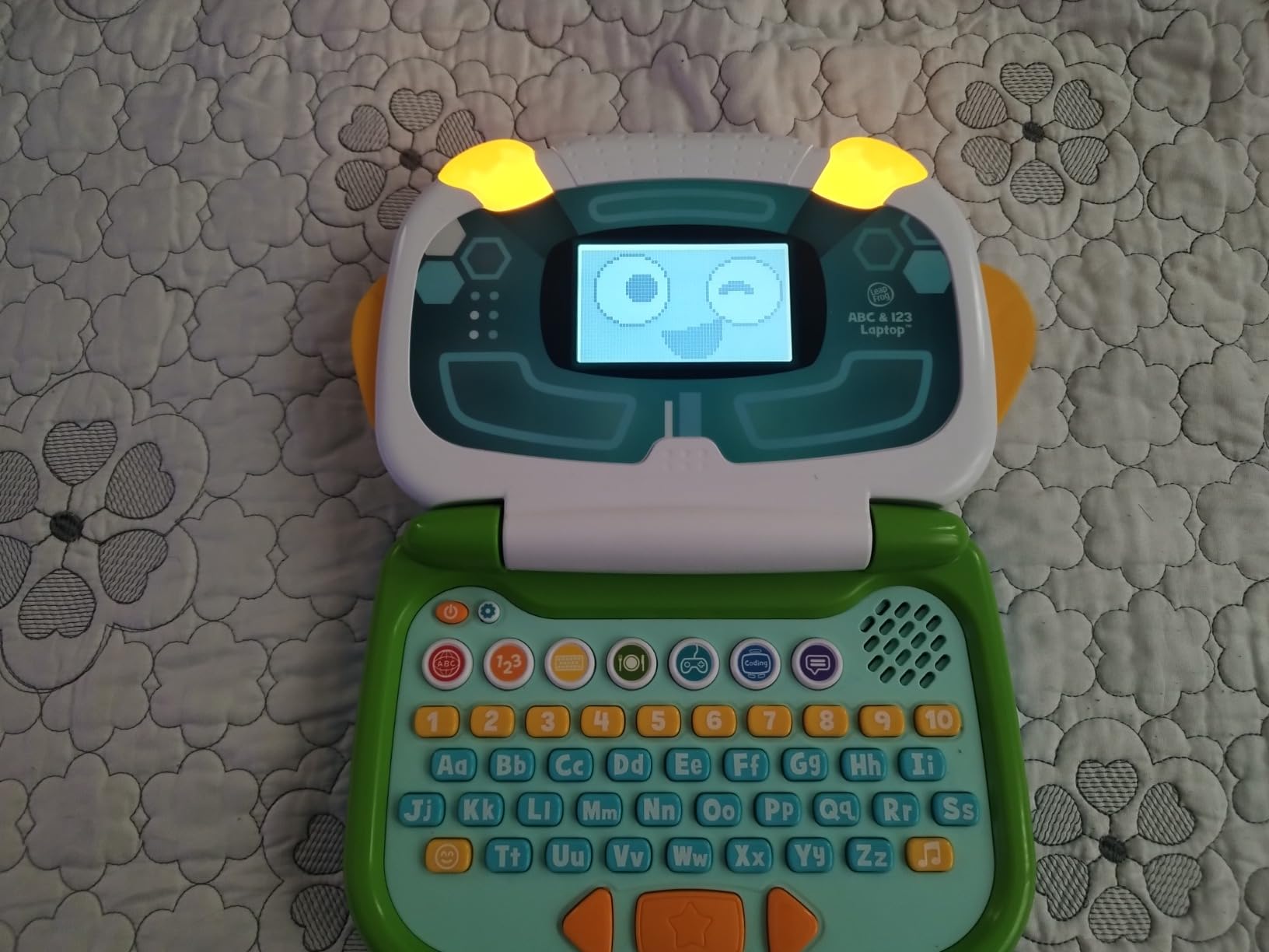 LeapFrog ABC and 123 Laptop for Preschoolers Ages 3-7 Years, Pink customer photo 2