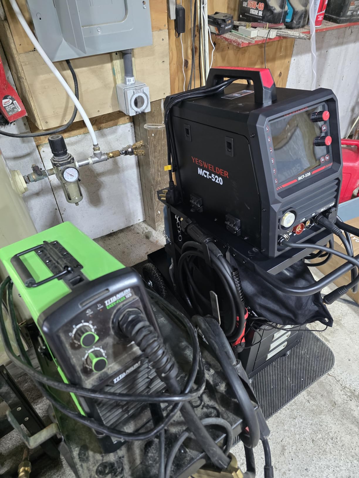 YESWELDER 2-Tier Welding Cart with 4 Drawers and Dual Cylinder Slots customer photo 1
