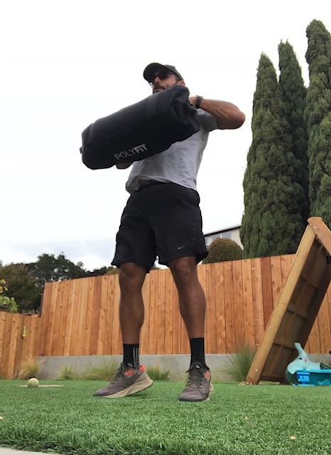 Polyfit Classic Sandbag - Workout Sandbag with 8 Gripping Handles customer photo 1