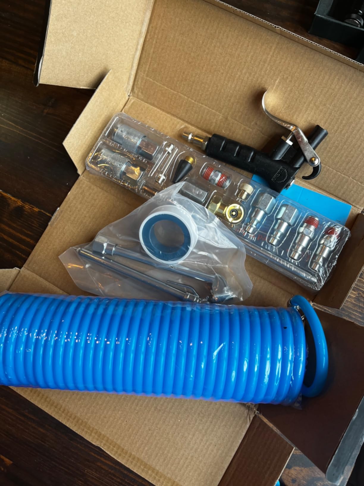 SARDVISA 22-Packs Air Compressor Kit with 25-Ft Repairable PU Hose customer photo 2