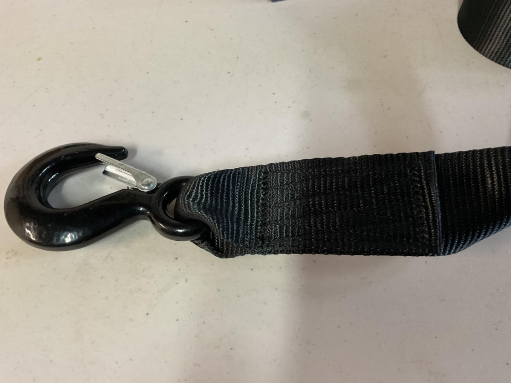 Heavy Duty Boat Trailer Winch Strap with Hook - 2