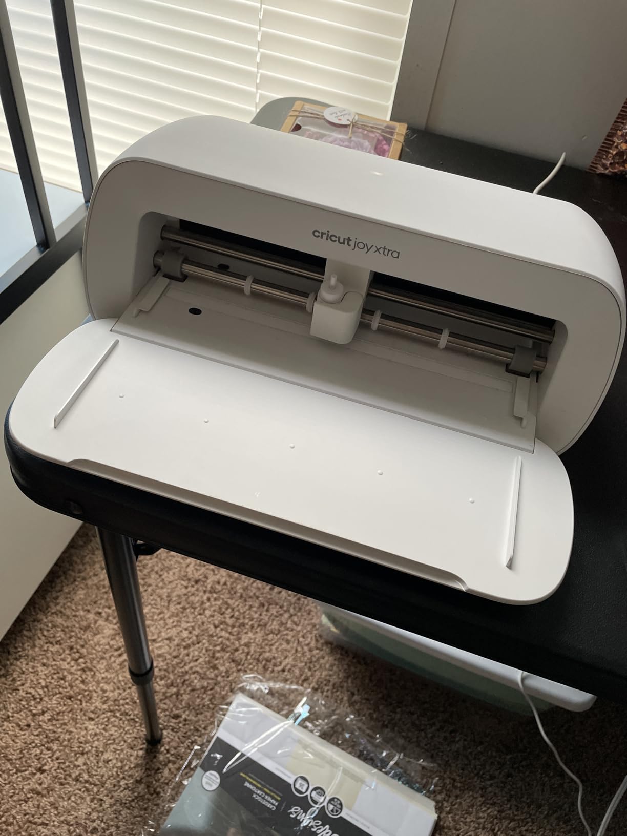 Cricut Joy Xtra Cutting Machine and Smart Vinyl Bundle for Labels, Decals & Custom Projects - Includes Rainbow Permanent Vinyl, Transfer Tape, Tools & Design Guides customer photo 1