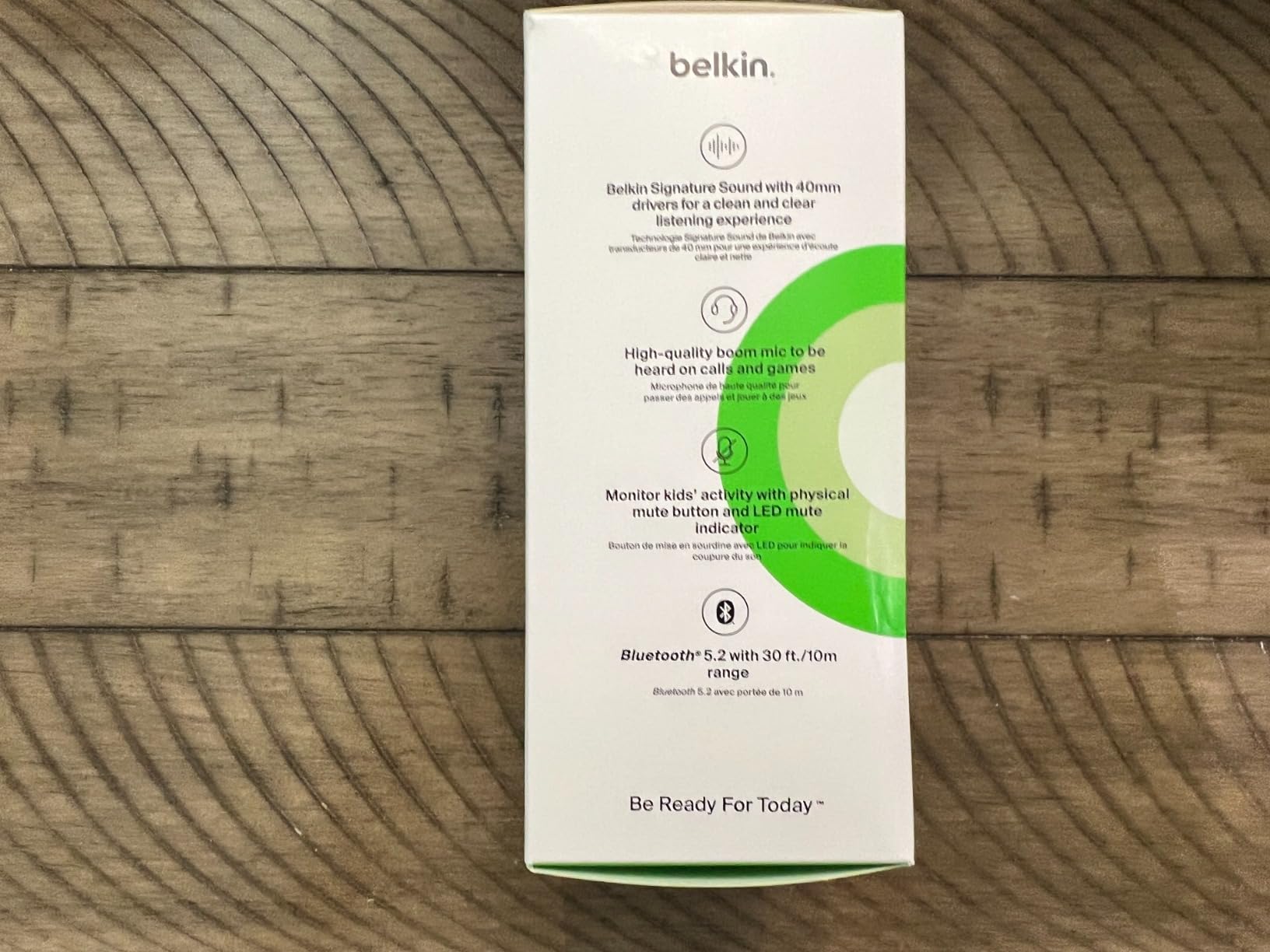 Belkin SoundForm Inspire Bluetooth Kids Headphones, 35H Battery Life customer photo 1