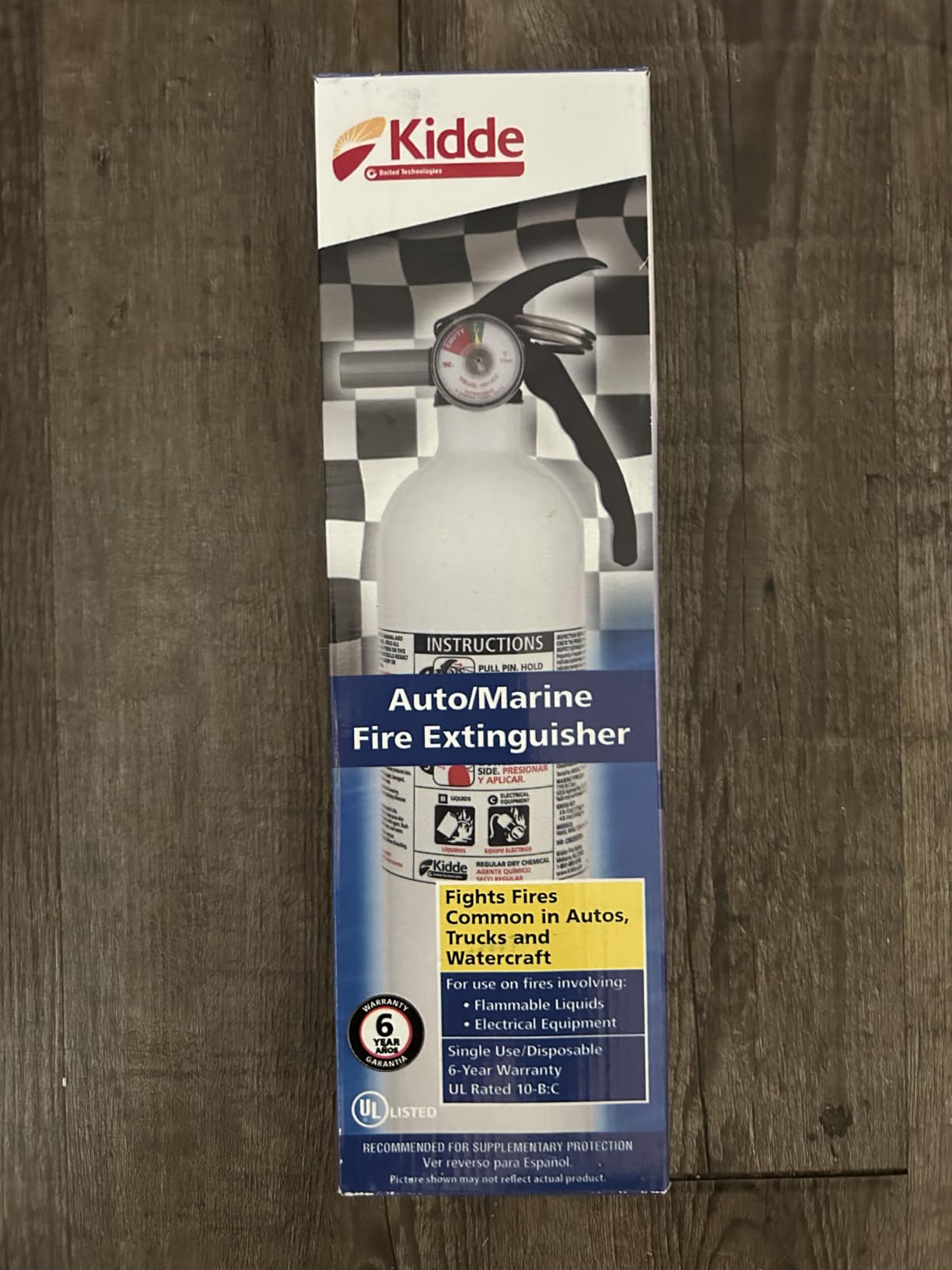 Kidde Auto 10 Fire Extinguisher for Cars and Trucks, 10-B:C, M10G customer photo 2