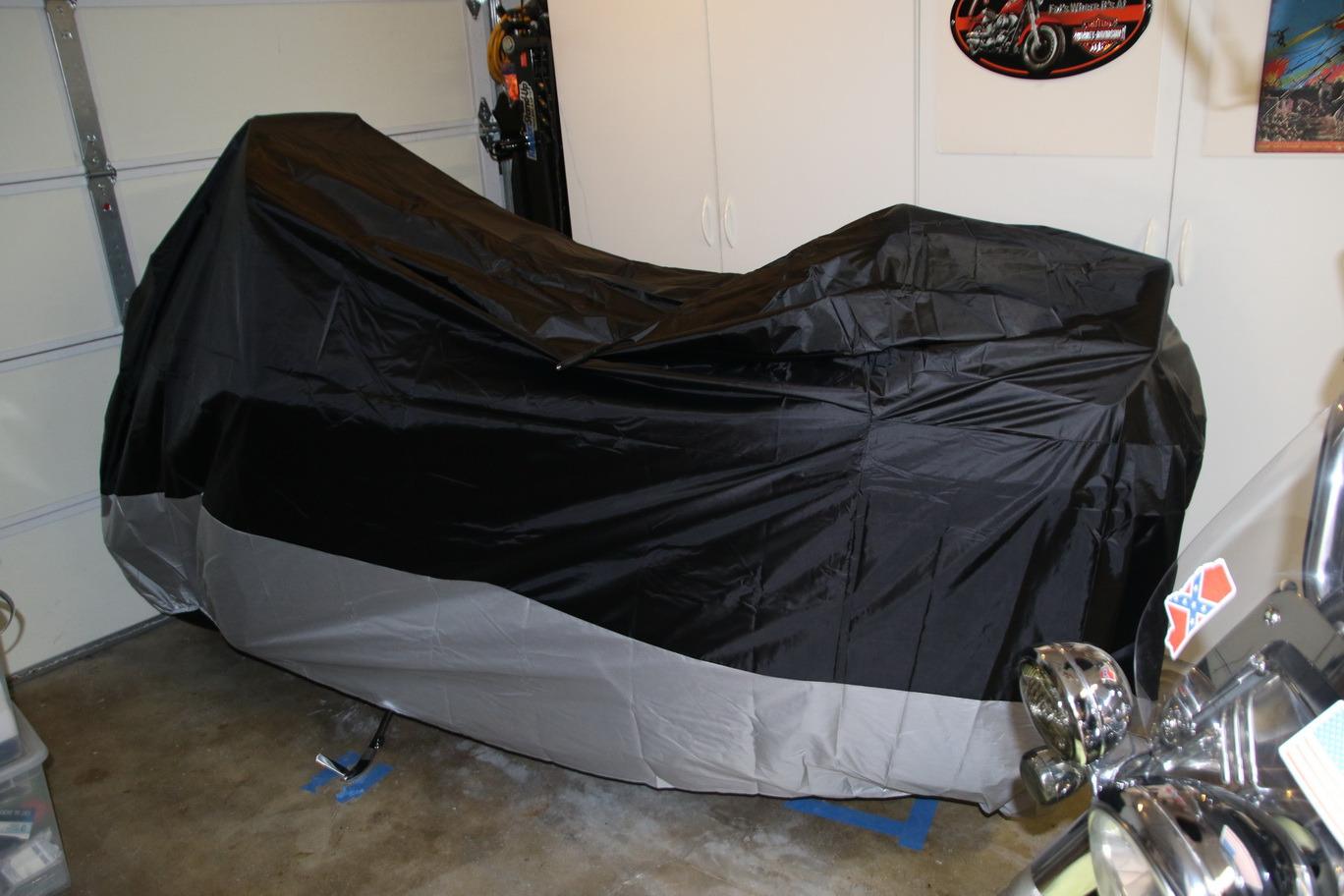XYZCTEM Motorcycle Cover All Season Waterproof Sun-Proof Outdoor customer photo 2