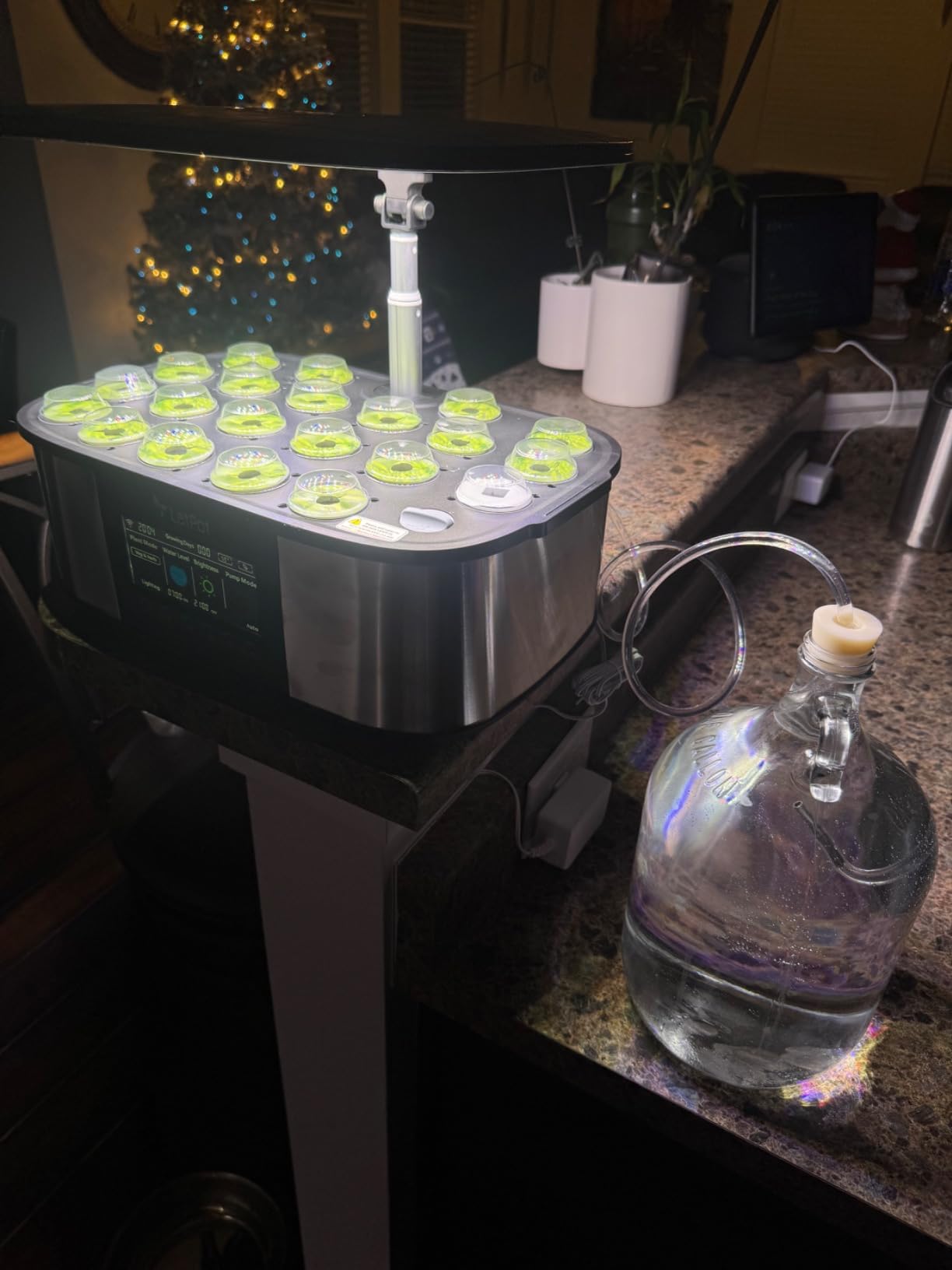 LetPot LPH-Max Hydroponics Growing System Kit, 21 Pods APP & WiFi Automatic Controlled Smart Indoor Garden with 36W LED Grow Light, Auto Drip Irrigation Kits, Self-Managed Nurturing & Watering customer photo 1
