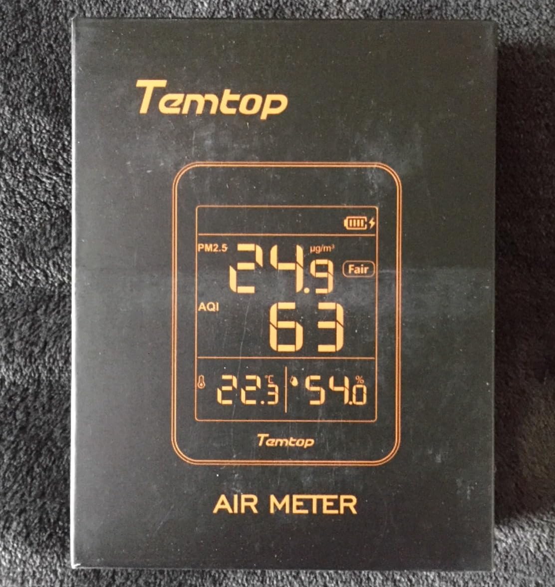 Temtop S1 PM2.5 Air Quality Monitor & Indoor Thermometer customer photo 2