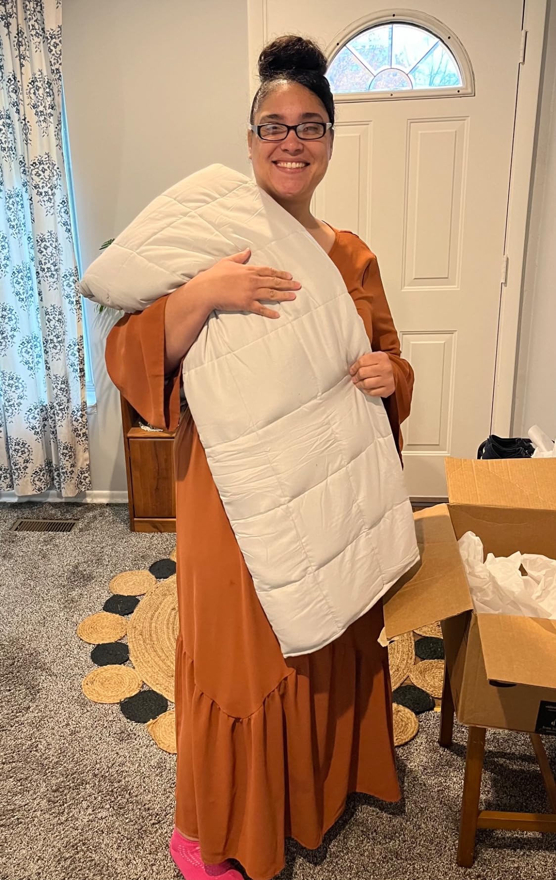 anfie Weighted Blanket King Size for Adults (80