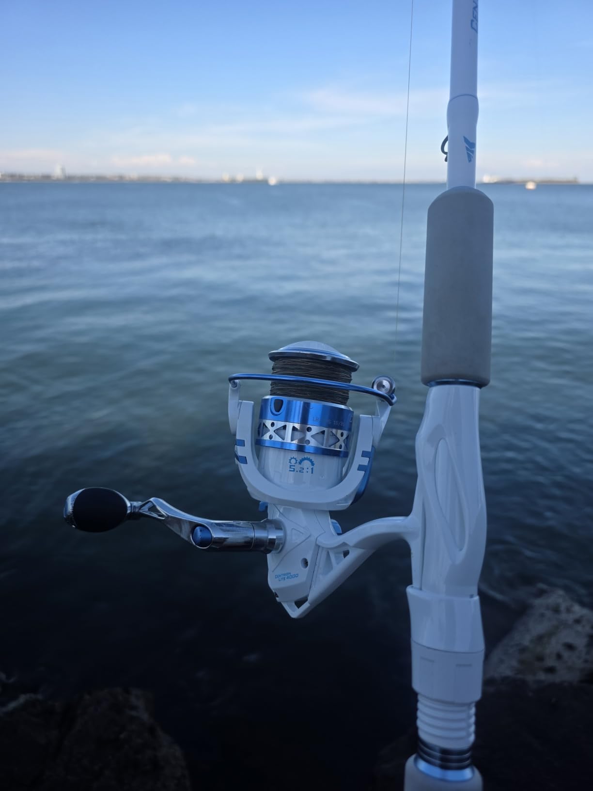 KastKing Centron Lite Fishing Rod and Reel Combo, Baitcaster & Spinning customer photo 2