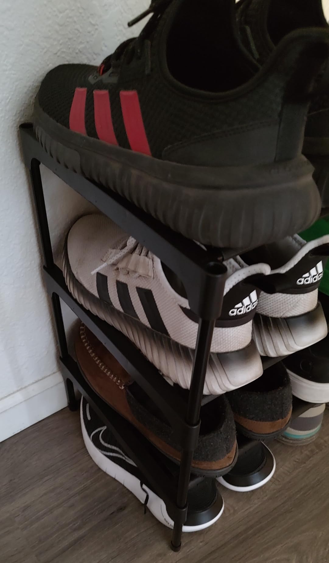 Kitsure Shoe Rack - Non-Woven Shoe Rack Shelf, 27.5