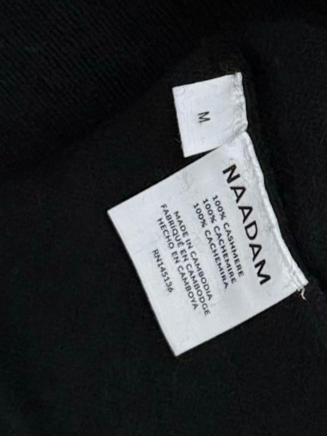 NAADAM Men's The Original Cashmere Crewneck Sweater customer photo 2