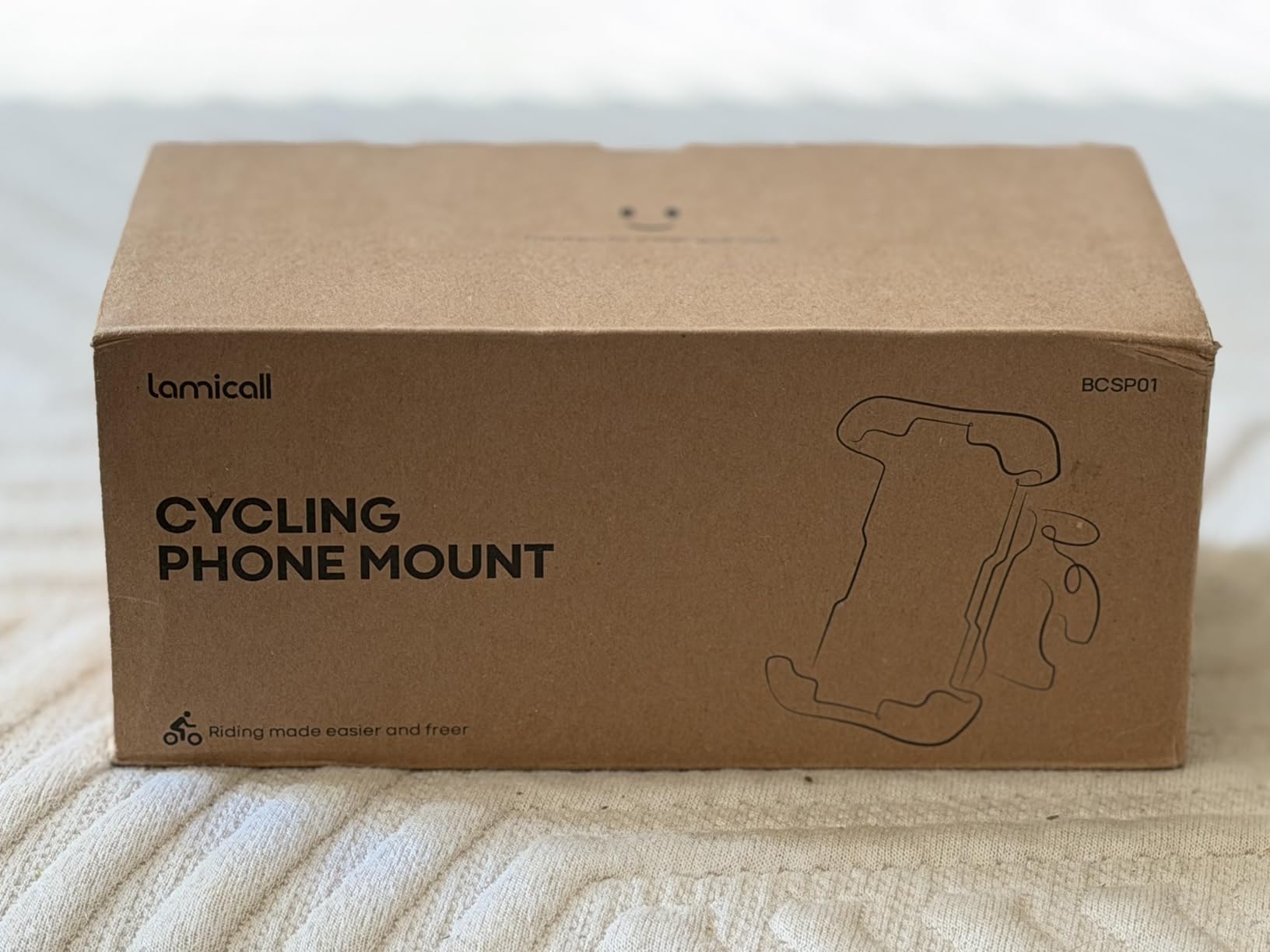 Lamicall Motorcycle Phone Mount Holder with Dual Vibration Dampener customer photo 1