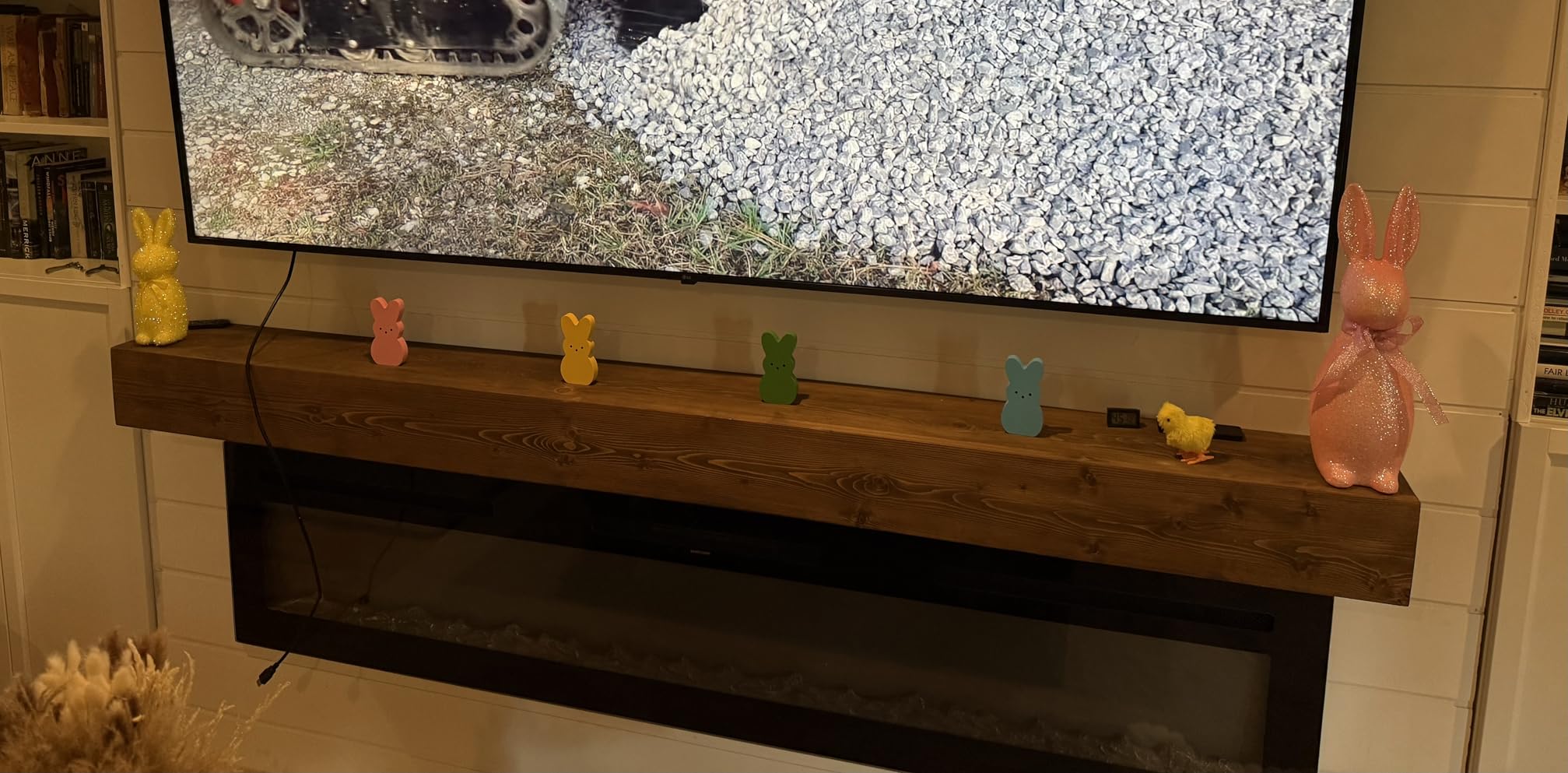 Babycop Easter Decor, 4 Pcs Wooden Bunny Table Easter Decorations for Home customer photo 2