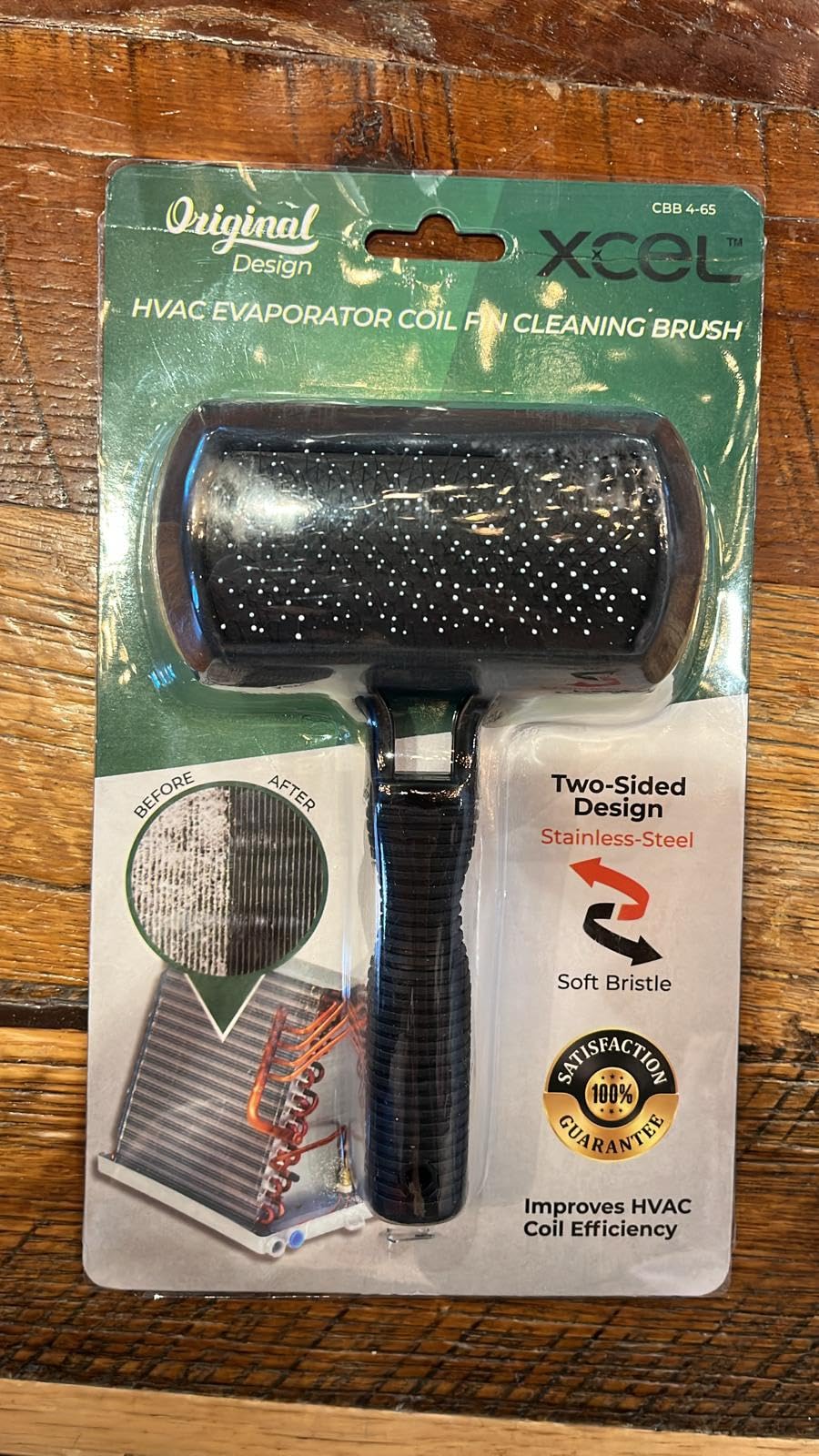 AC Coil Cleaning Brush & Fin Cleaner Comb for HVAC Evaporator & Condenser customer photo 1