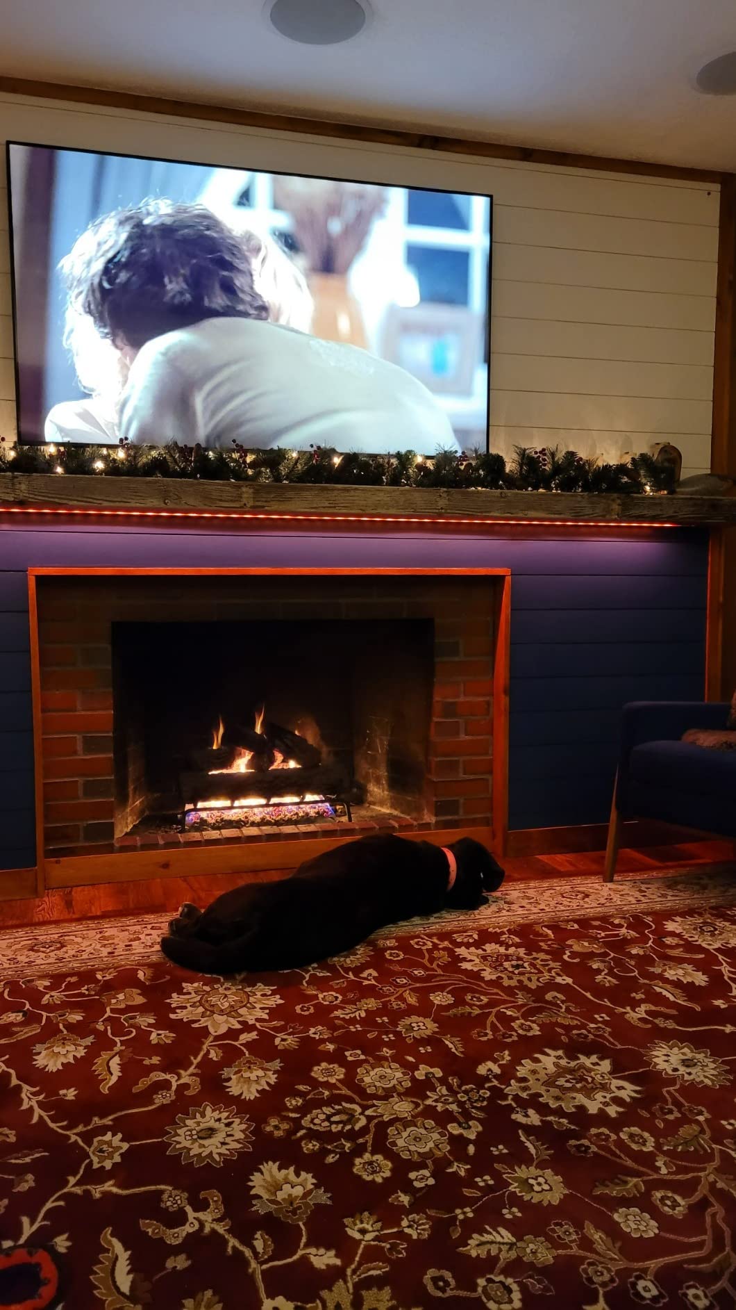 RealFyre Peterson 18-inch Oak Log-Set with VENTED-G45 Dual- Flame Burner - Match-Light (Natural Gas) customer photo 2