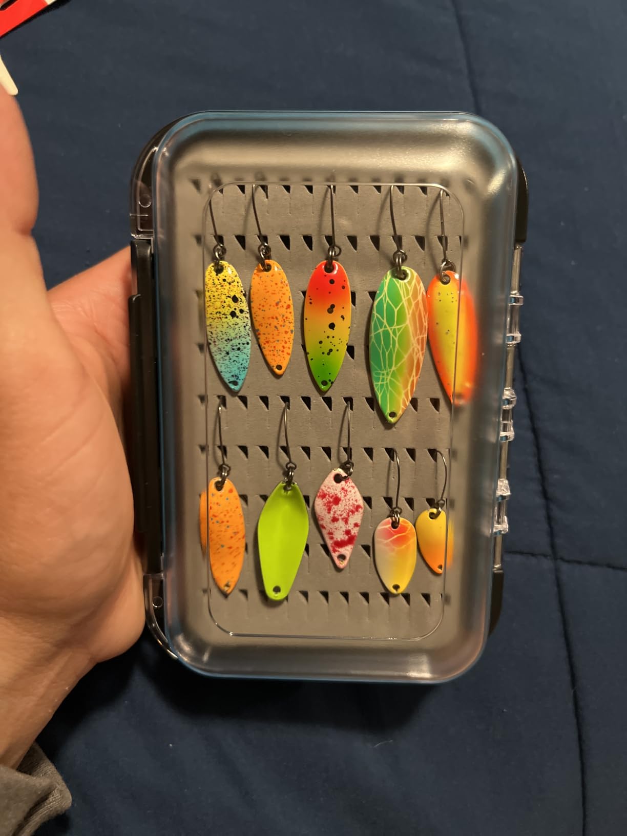 Gonex Fly Boxes for Fly Fishing files Jigs Waterproof Double Sided Fly Case customer photo 1