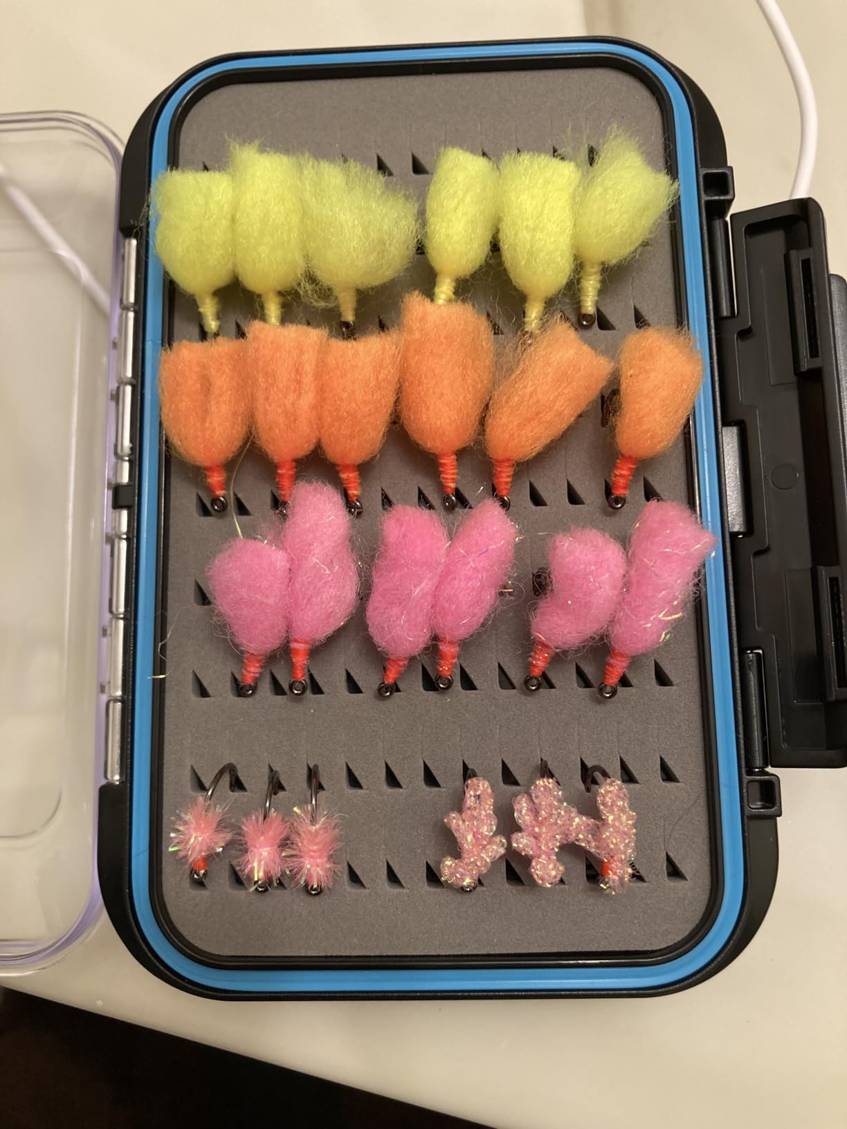 Gonex Fly Boxes for Fly Fishing files Jigs Waterproof Double Sided Fly Case customer photo 2