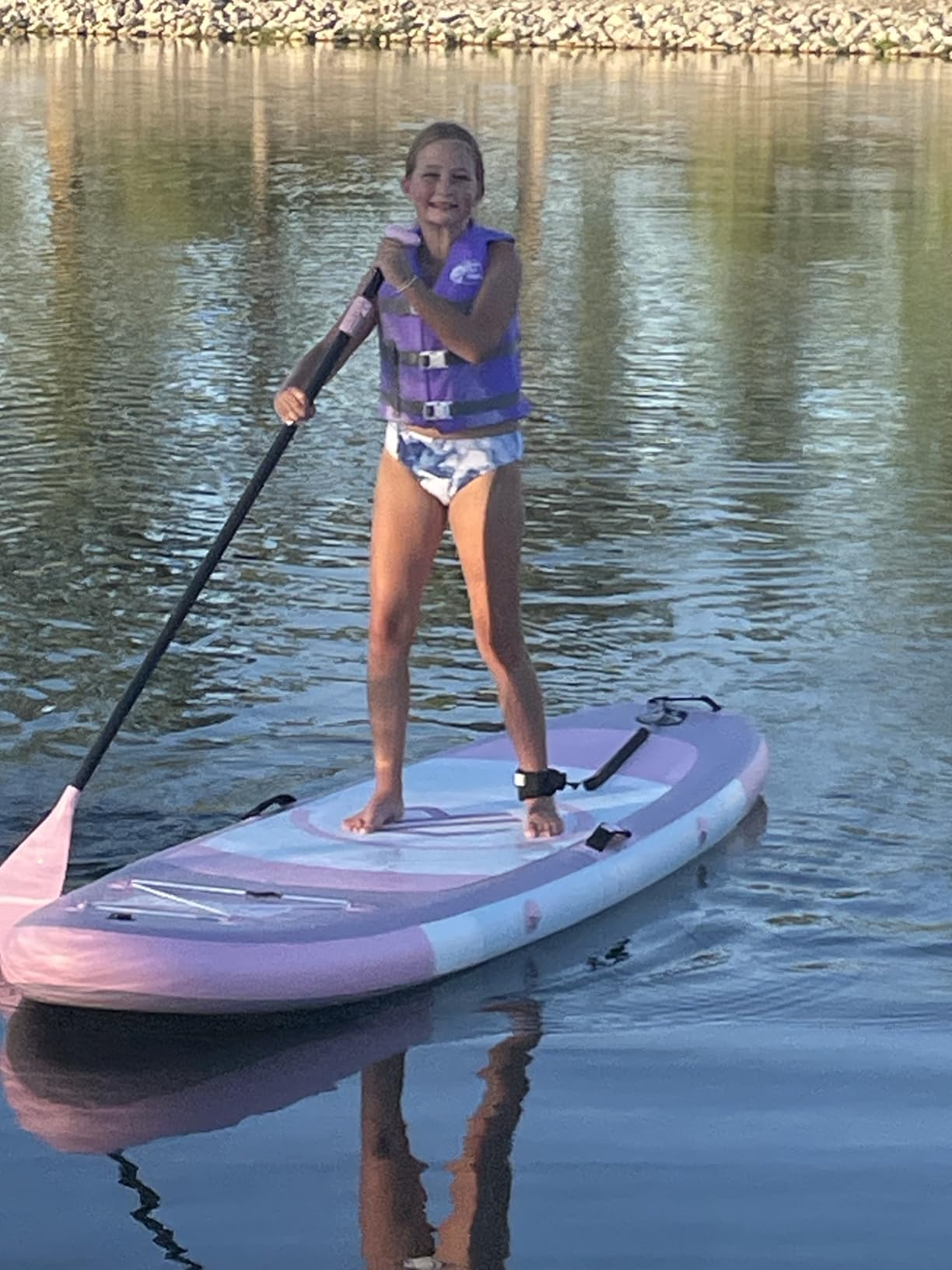 Niphean 10' Inflatable Paddle Board, Ultra-Light SUP for Beginners customer photo 2