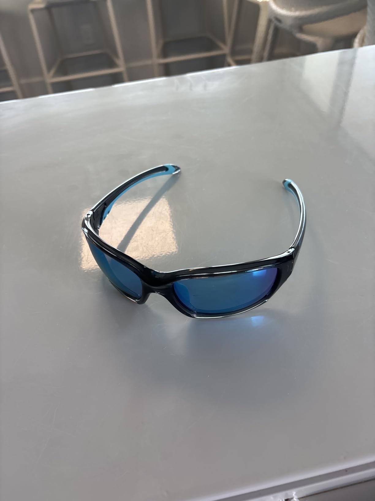 suoso Sports Polarized Sunglasses for Men: Womens UV400 Protection Sun Glasses Wrap Around Goggles for Fishing Driving TR90 customer photo 1