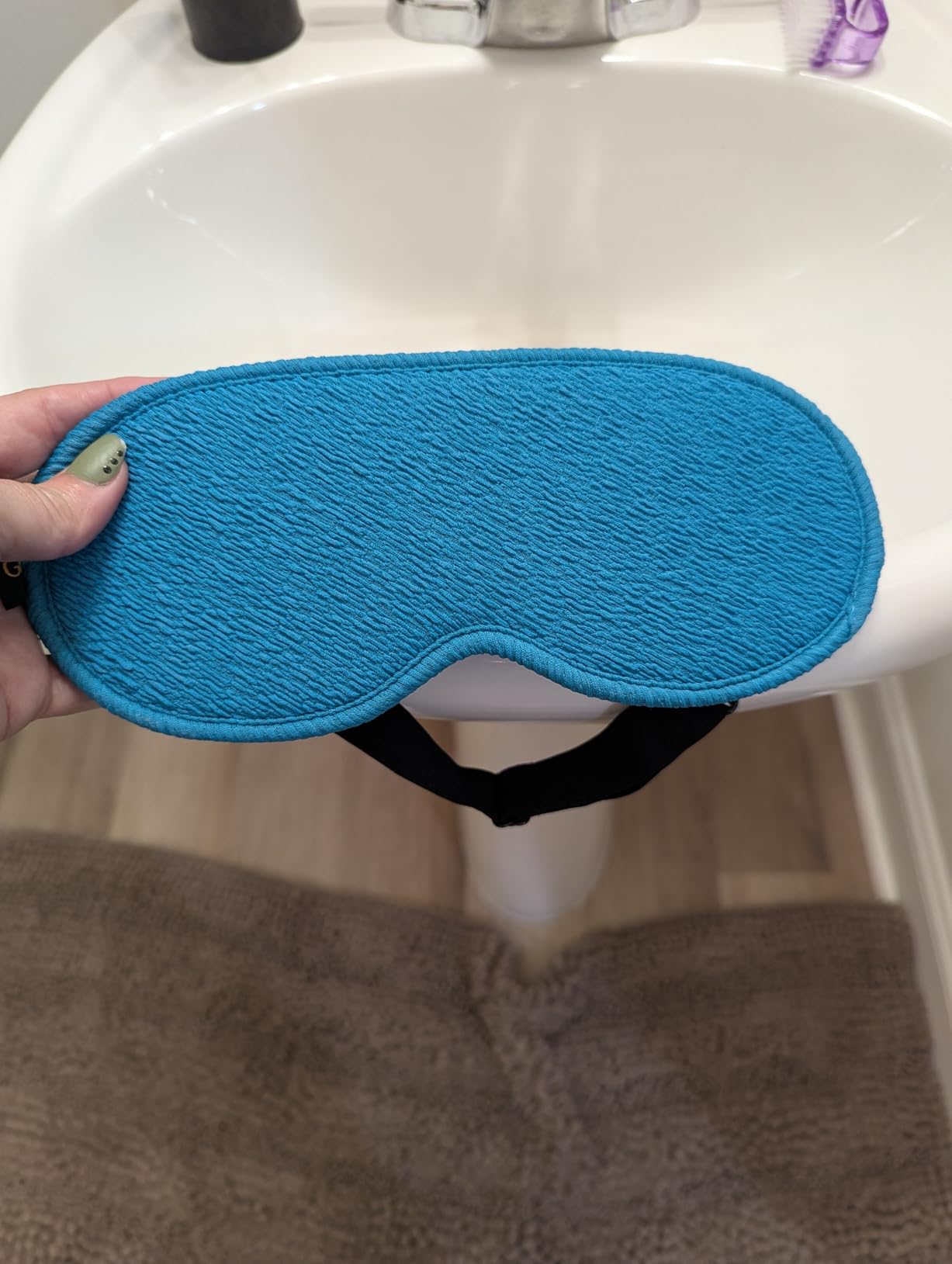 Gritin 100% Blackout Sleep Eye Mask for Women Men, Zero Pressure Sleep Mask customer photo 1