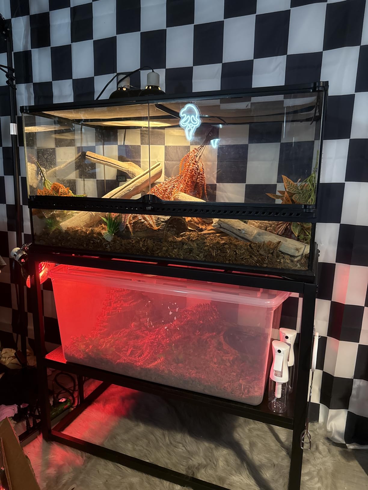 40 Gallon Metal Fish Tank Stand, Aquarium & Terrarium Stand for Home Office customer photo 1