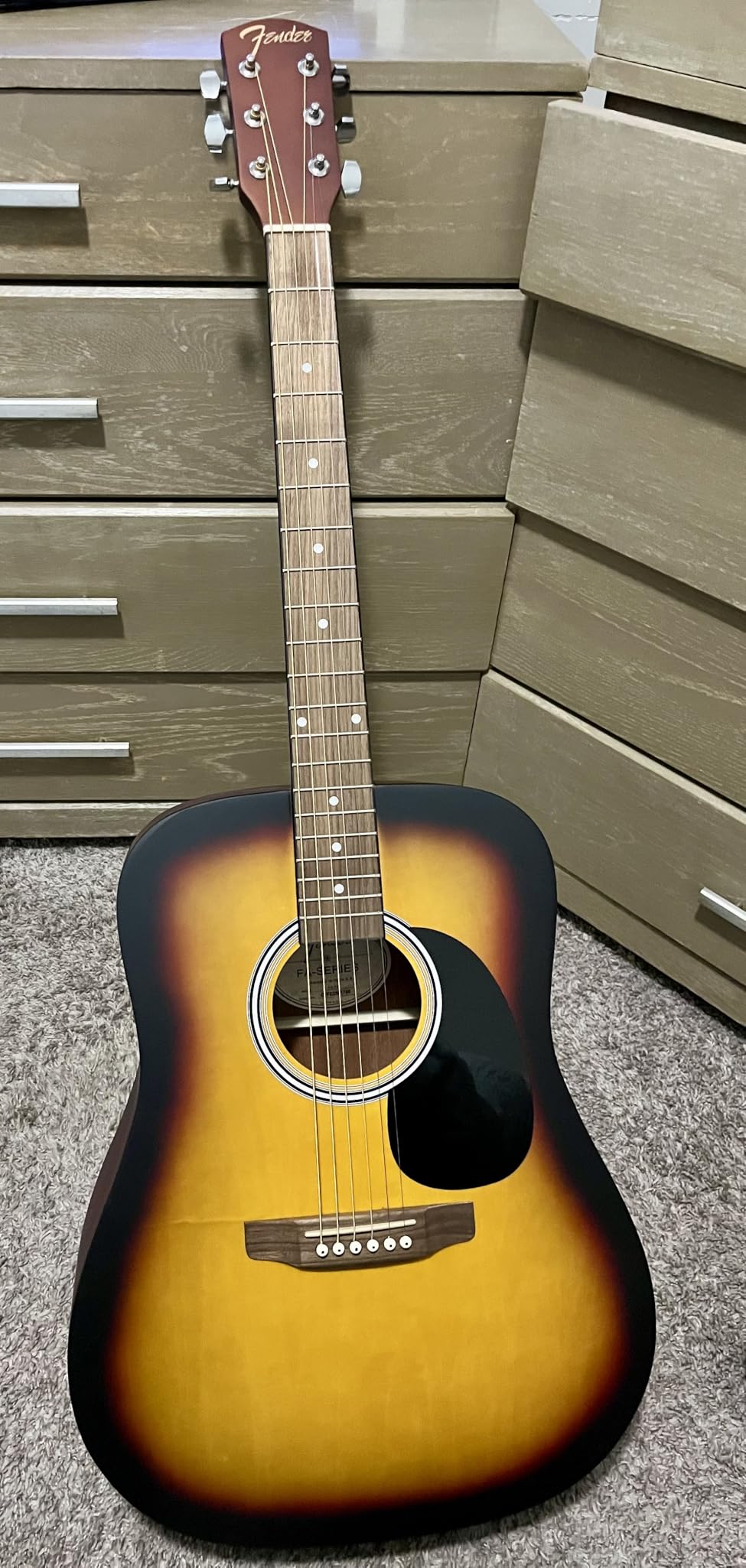 Fender FA-25 Dreadnought Acoustic Guitar, Beginner Guitar, with 2-Year Warranty, Includes Free Lessons, Natural customer photo 2