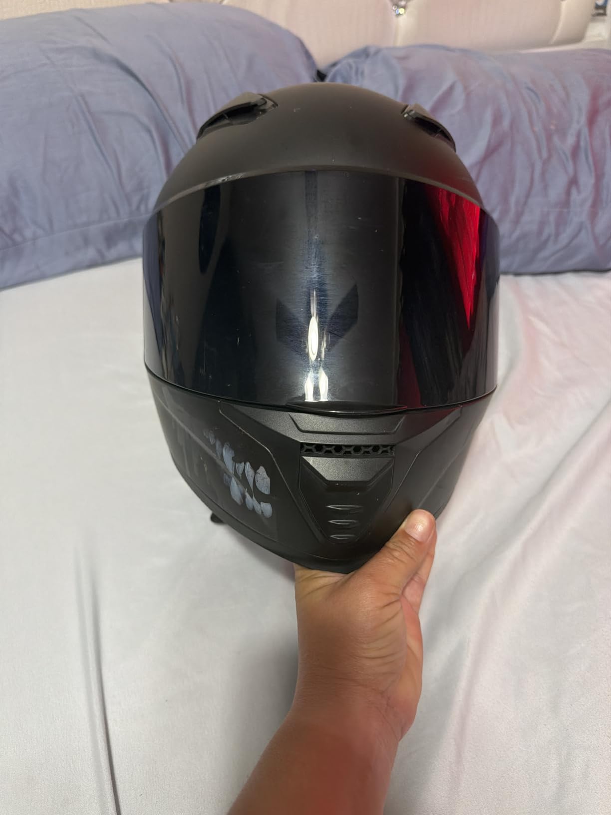 Full Face Motorcycle Helmet WS-607 DOT Approved for Adults customer photo 1